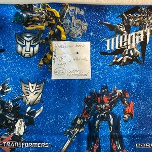 New Transformer fabric 100% soft cotton